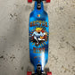 Sector 9 complete skateboard sidewinder surf skate Mini Fractal 9er blue 8.75x34