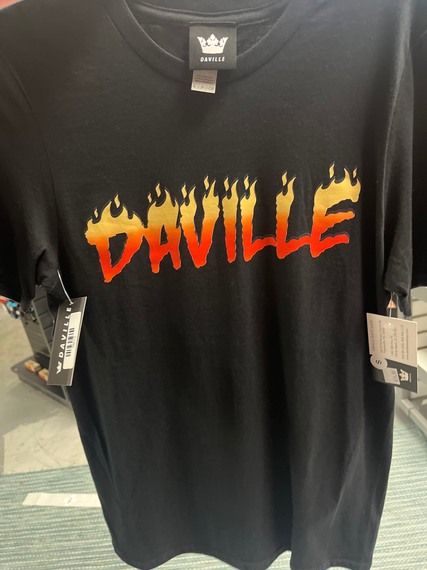 Daville S t-shirt Flame Shirt