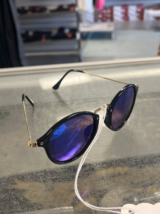 Glassy Sunglasses Klein Polarized Blackout/purple Mirror