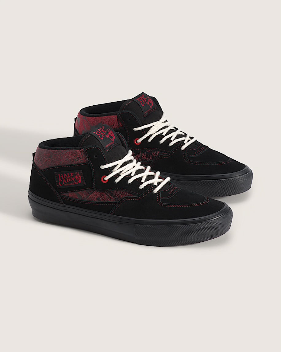 Vans Skate Half Cab Shoe Saw Red