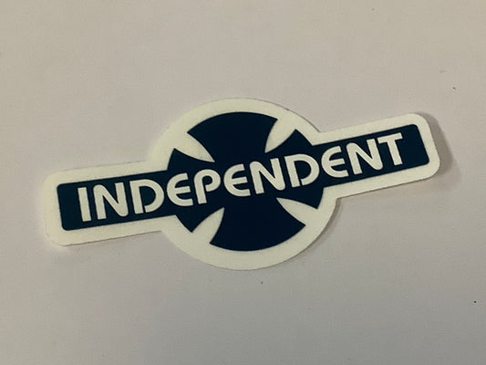 Independent Sticker 4” OGBC Legacy Clear Mylar Navy