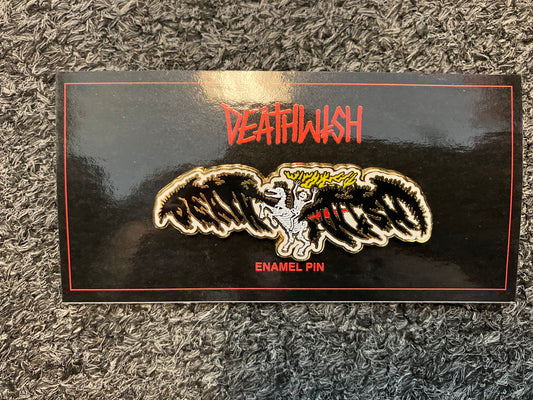 Deathwish Pegasus Pin