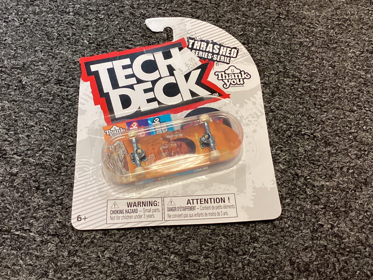 Tech Deck Thank You Song Thrashed FINGERBOARD