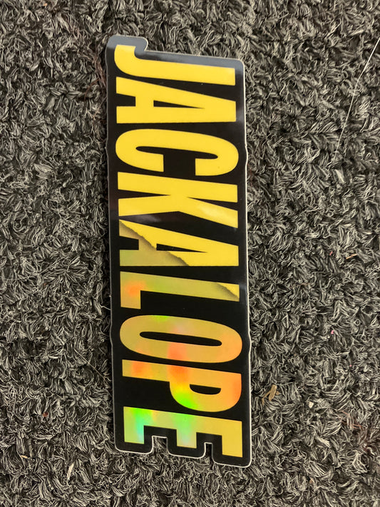 Jackalope Logo Sticker