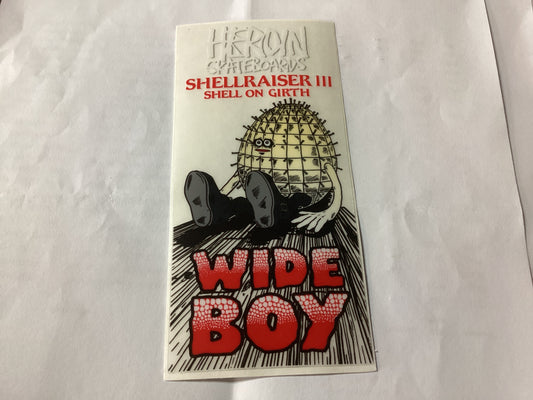Heroin Sticker Shellraiser III