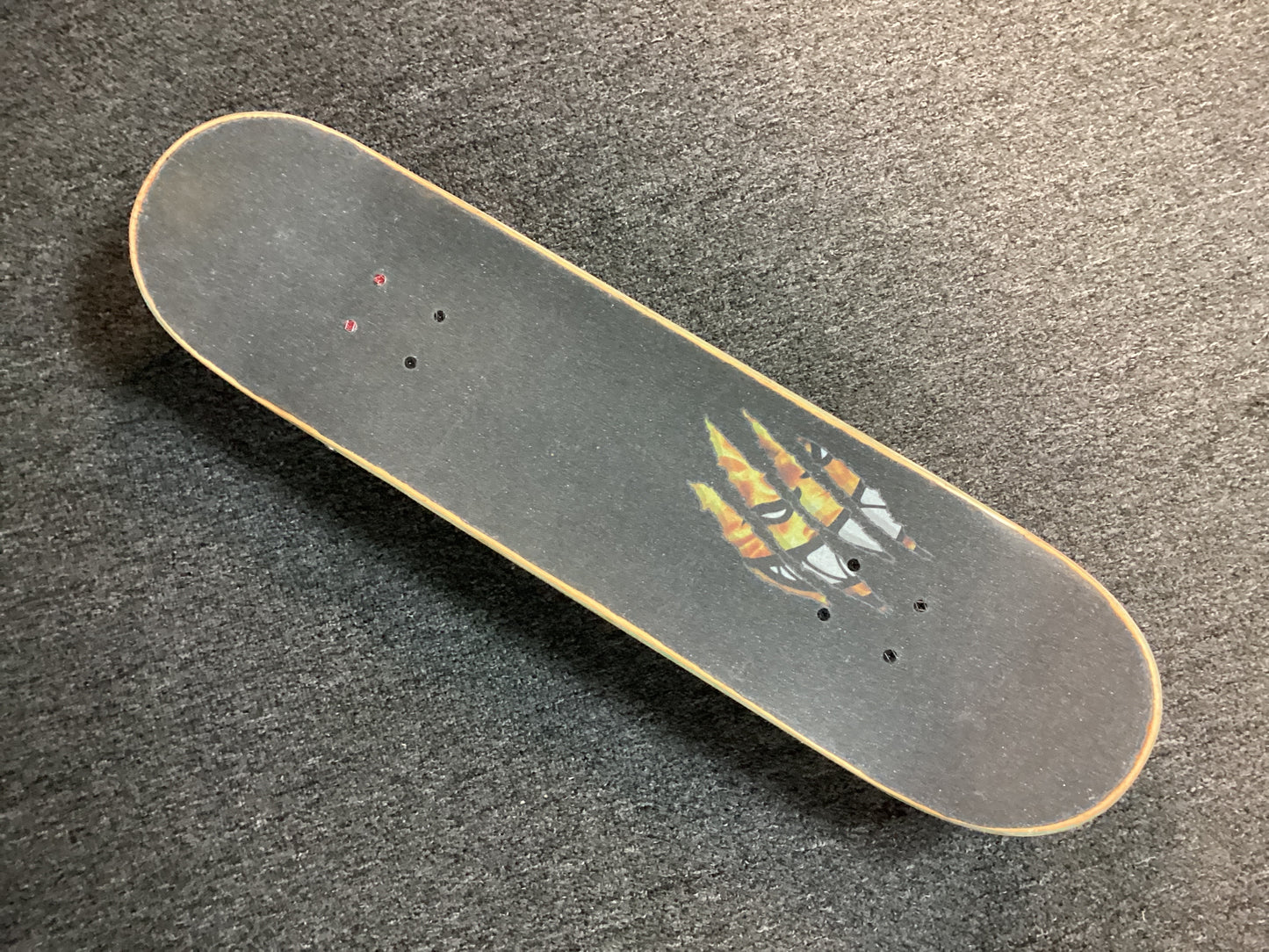 Good Housekeeping USED complete 8.25 skateboard with Independent Trucks, Cone Wheels, Bones Reds Bearings, Spitfire Grip
