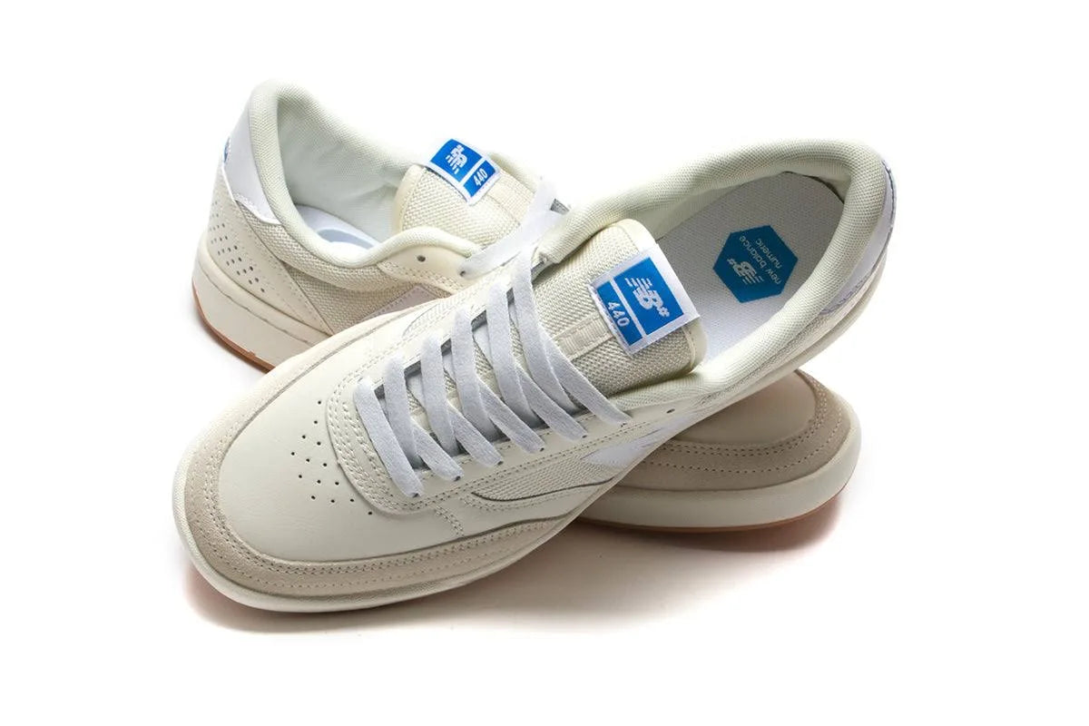 New Balance Numeric 440 Clean White Shoes