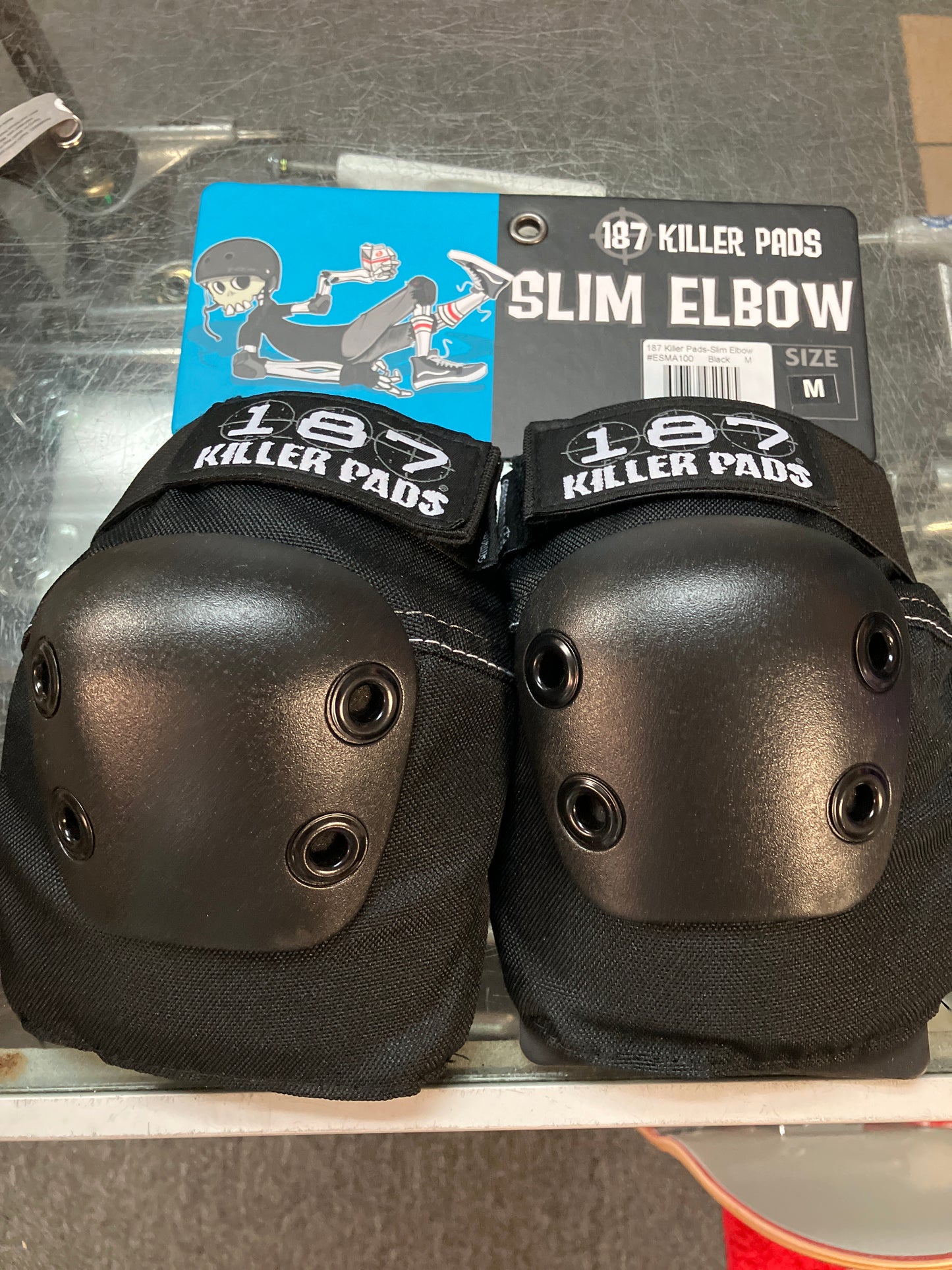 187 M Slim Elbow Pad set black