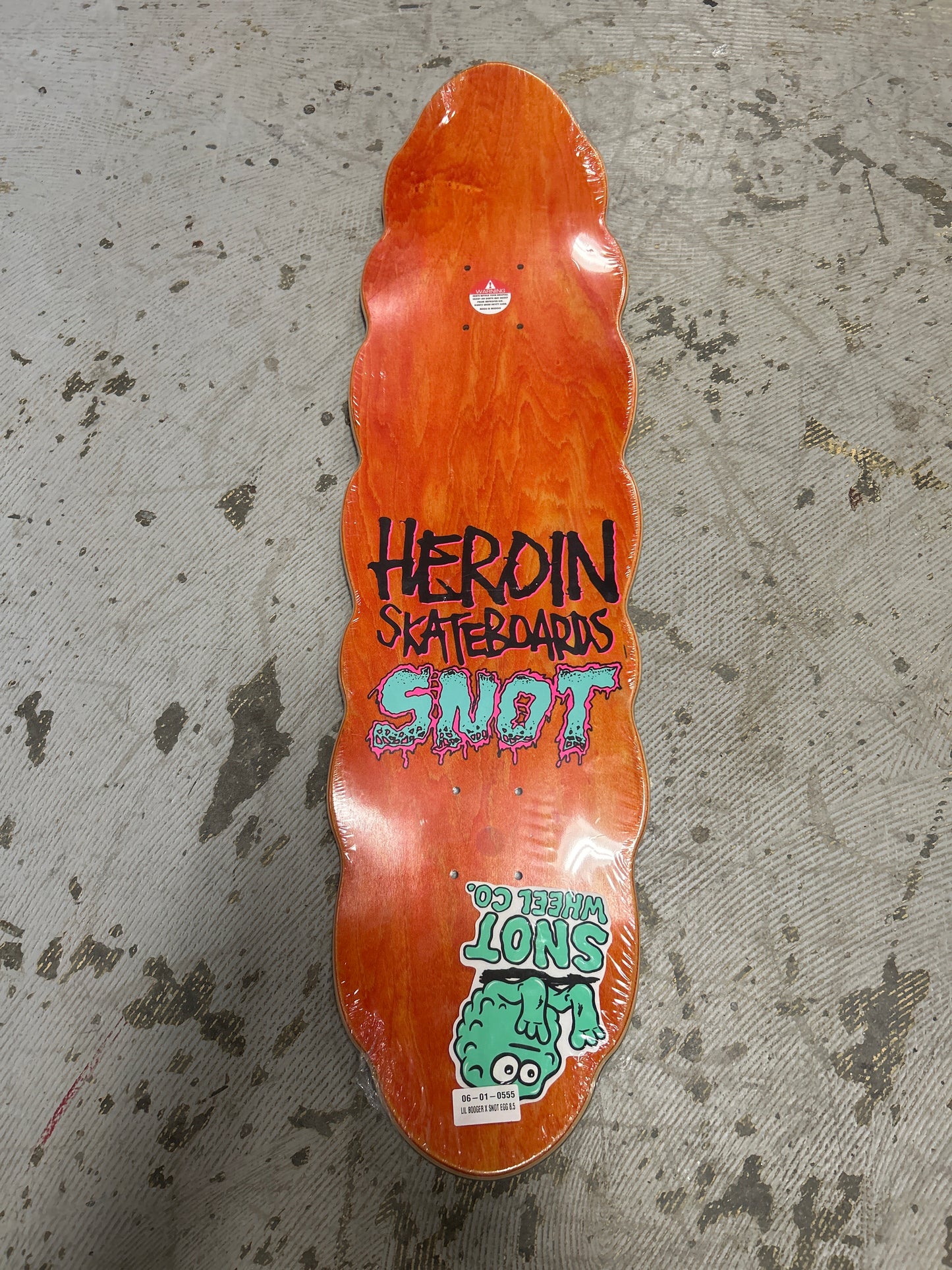 Heroin 8.5 deck Snot Rocket shaped