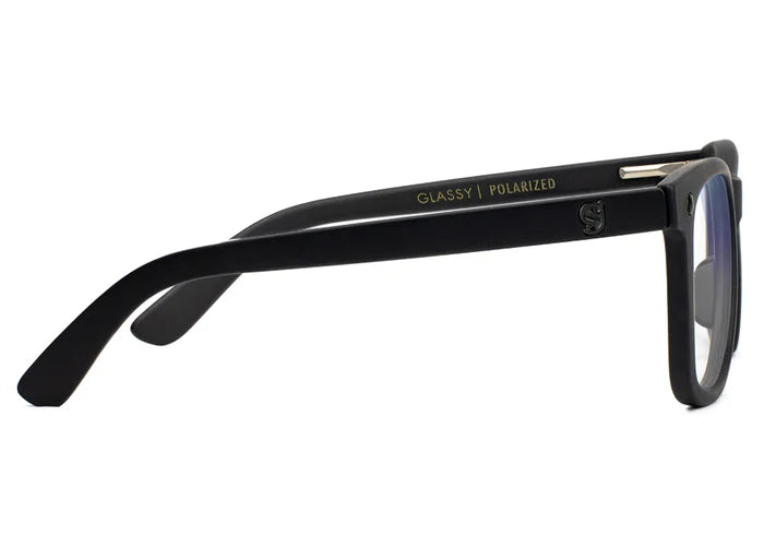 Glassy Mikemo Premium Black/Blue Sunglasses
