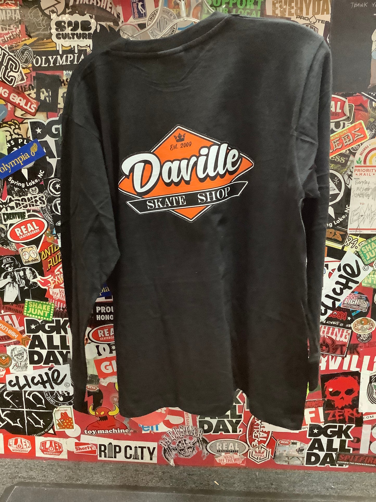 Daville Diamond Logo Long Sleeve Shirt