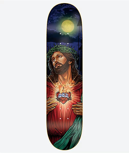 DGK SAVE US LENTICULAR SKATEBOARD DECK 8.25”