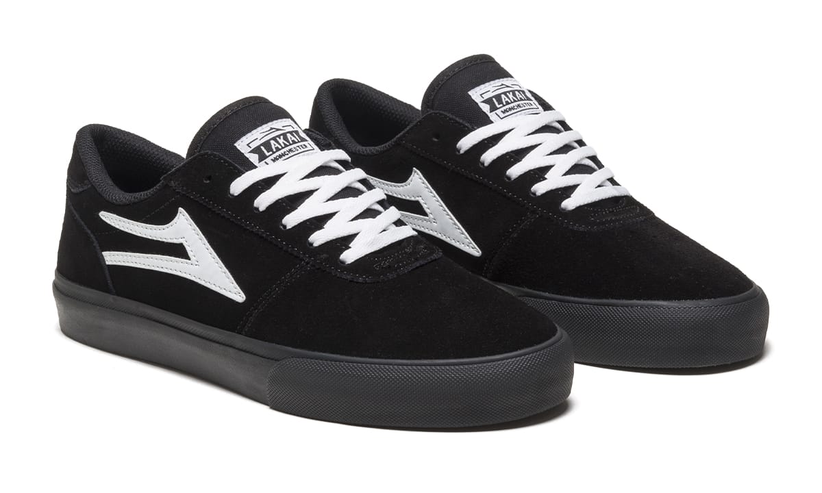 LAKAI MANCHESTER BLACK SUEDE