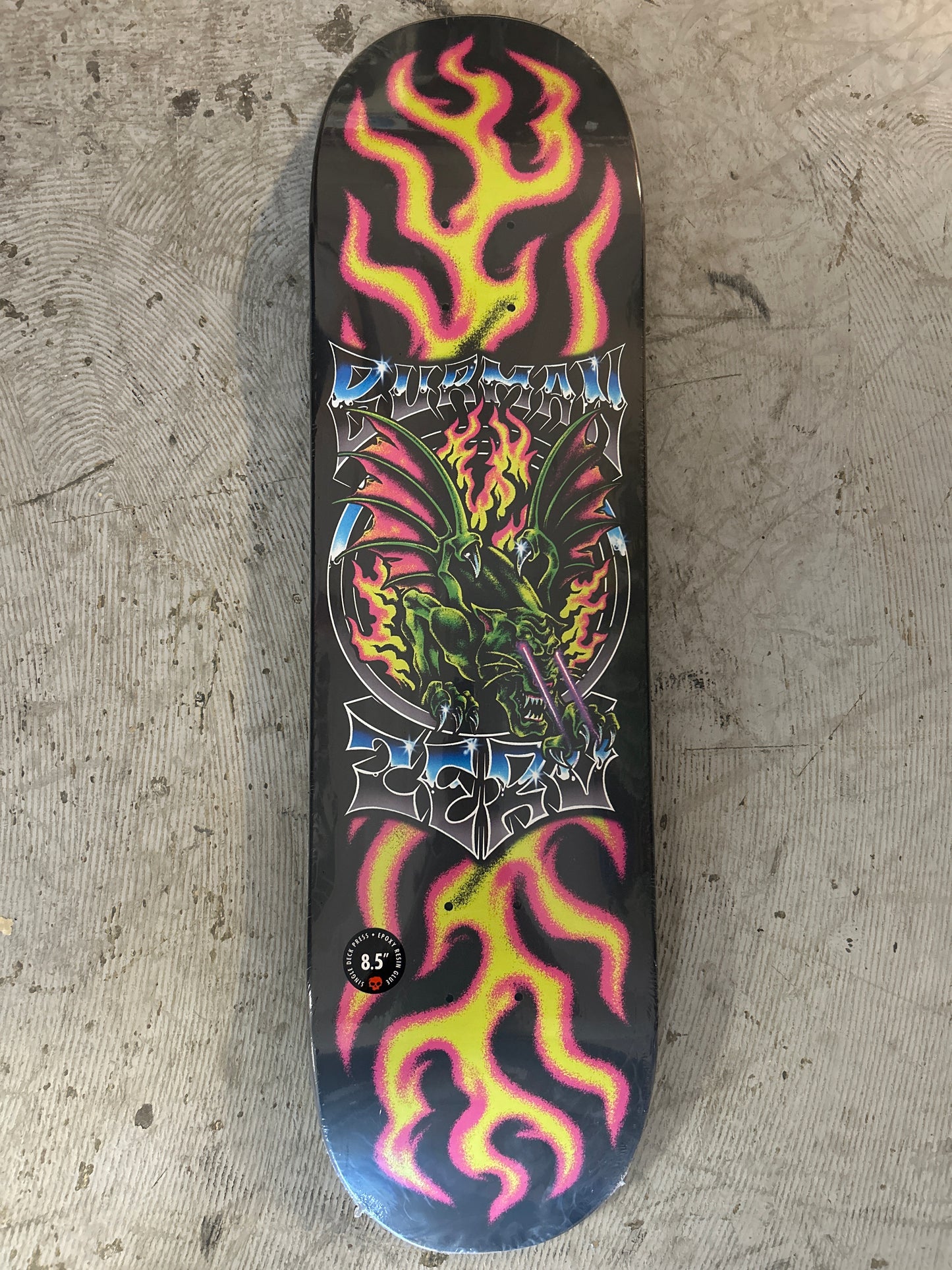 Zero 8.5 Dane Burman Chrome Deck