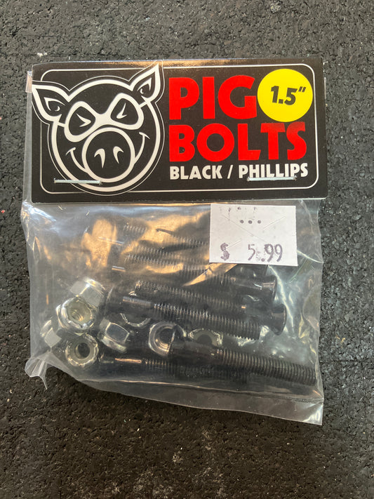 Pig Bolts 1.5” Phillips