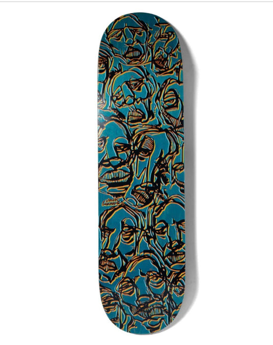 Girl Bannerot Saiz Faces Skateboard Deck