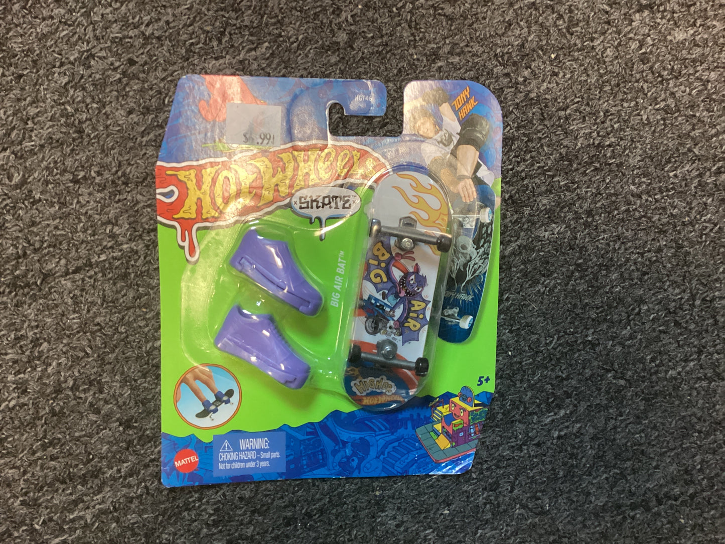 Hotwheels Skate fingerboard Big Air Bat