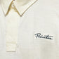 Primitive Paxton White Long-Sleeve Polo Shirt Cream Stripe Size XL