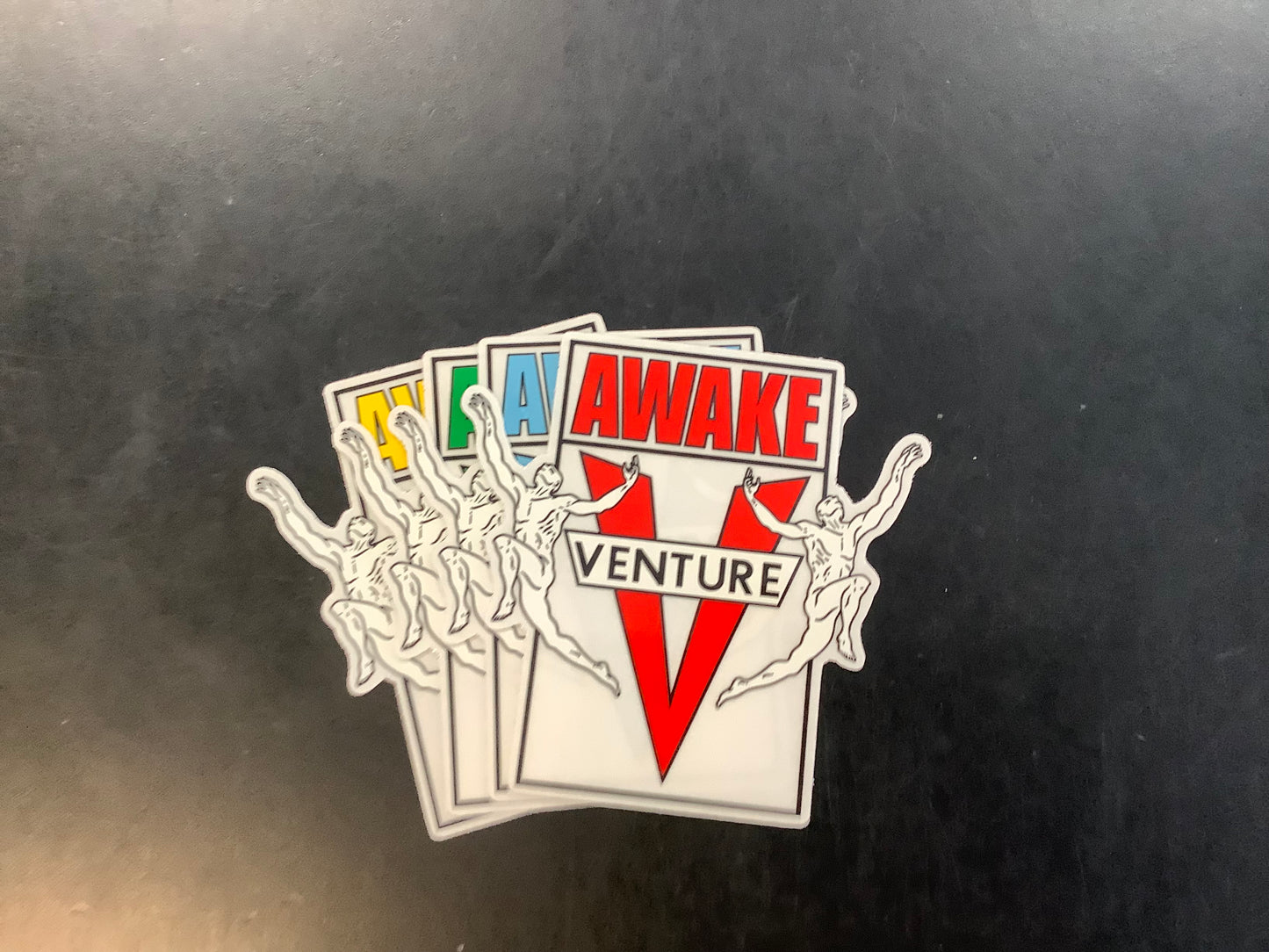 Venture 87 Awake 4.5” Asstd. Sticker