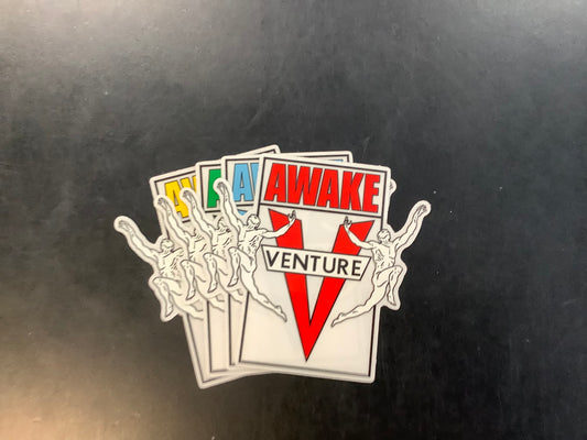 Venture 87 Awake 4.5” Asstd. Sticker
