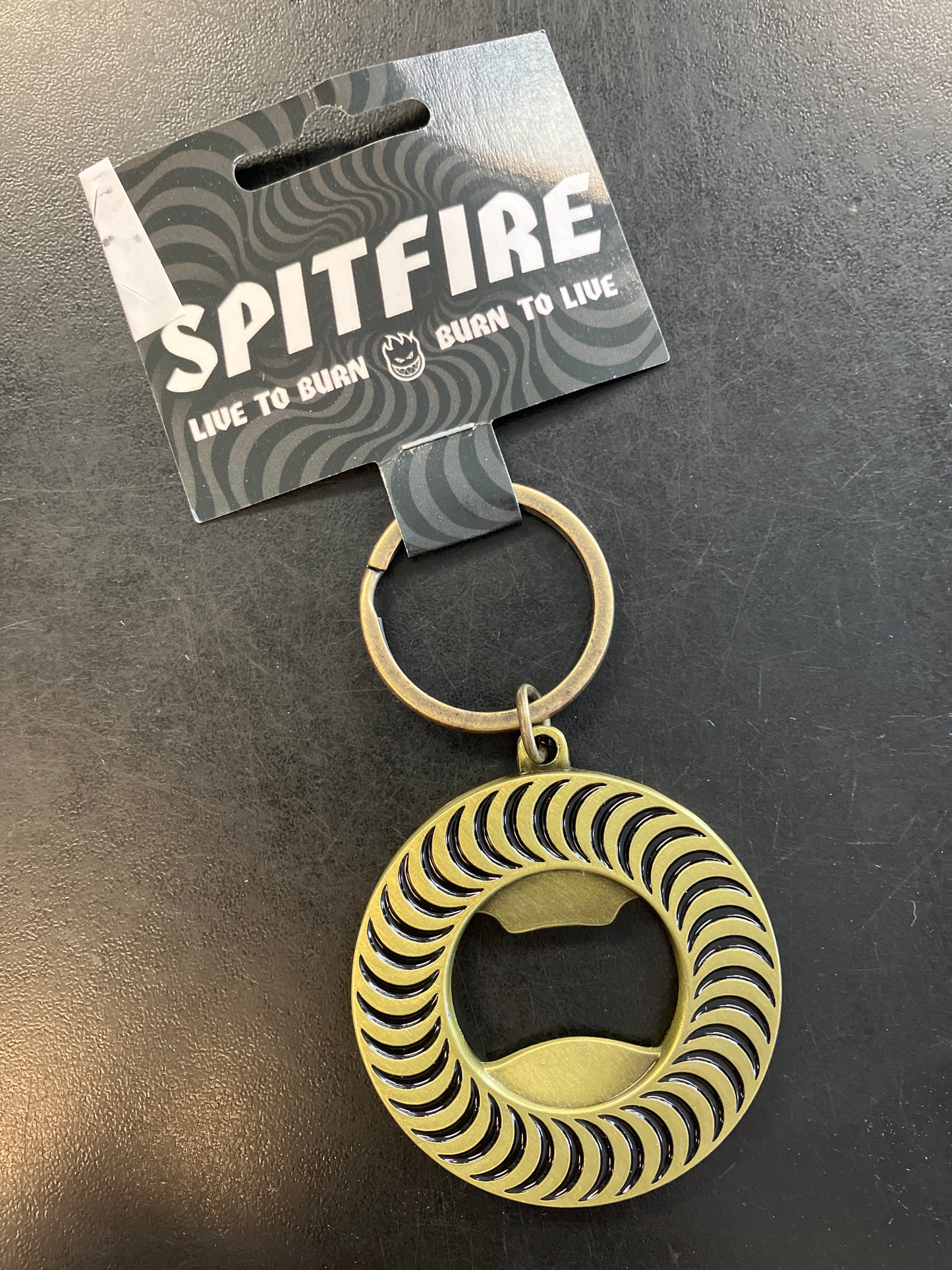 Spitfire Bottle Opener Keychain