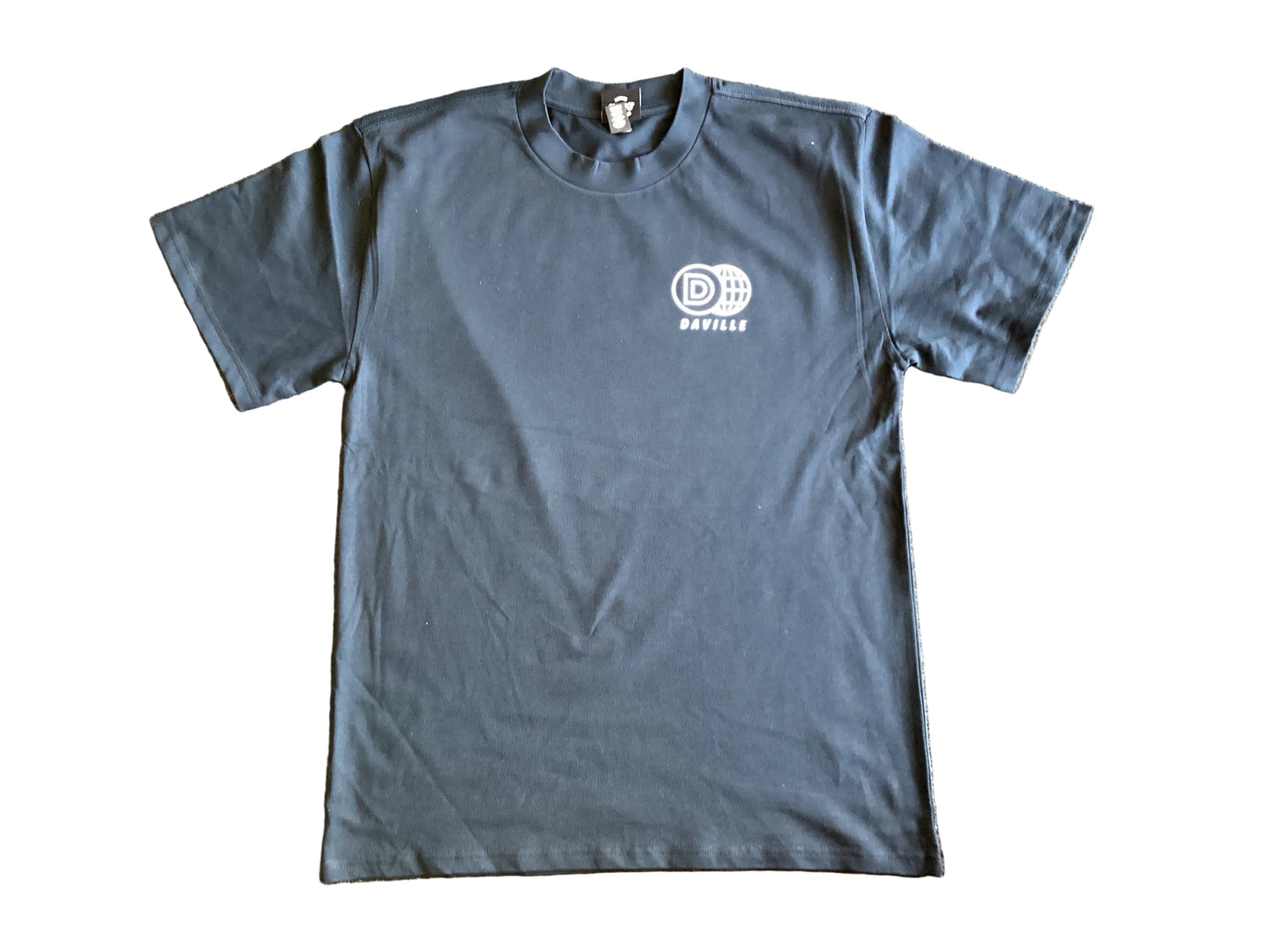 Daville x AS Colour S/S Heavyweight Boxy Fit Shirt Worldwide Navy