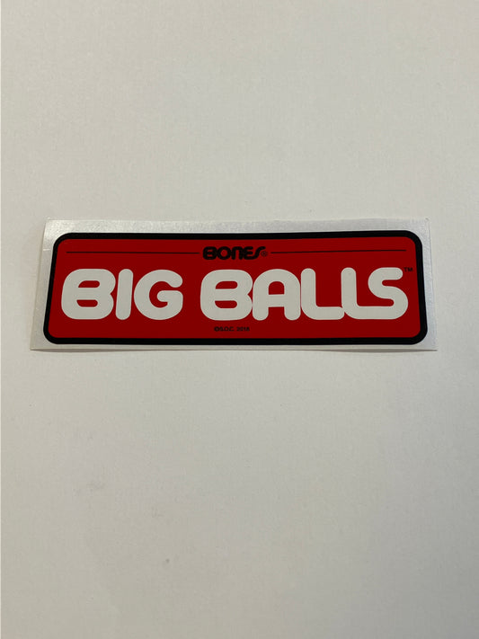 BONES Big Balls Sticker 1.75”x4”