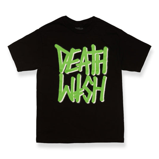 Deathwish OG Deathstack Logo T Shirt Black size Large