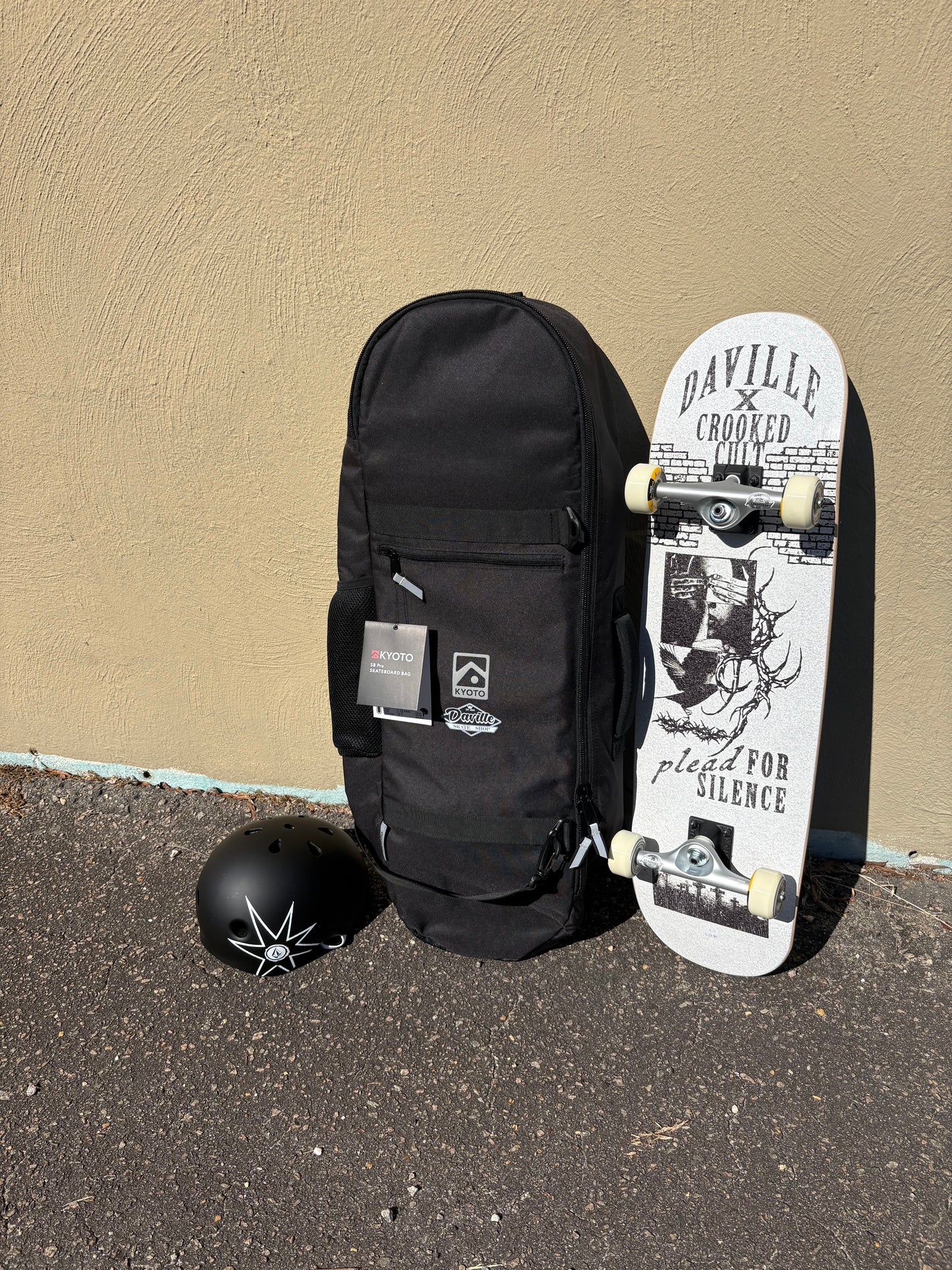 Kyoto x Daville SSD Pro board bag black Skate Shop Day 2026 backpack