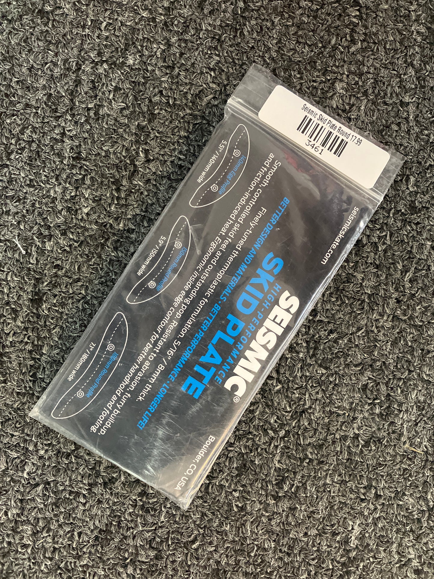 Seismic Skid Plate- Round