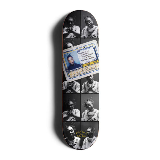 Color Bars 8.25 deck I.D. ODB Card Skateboard