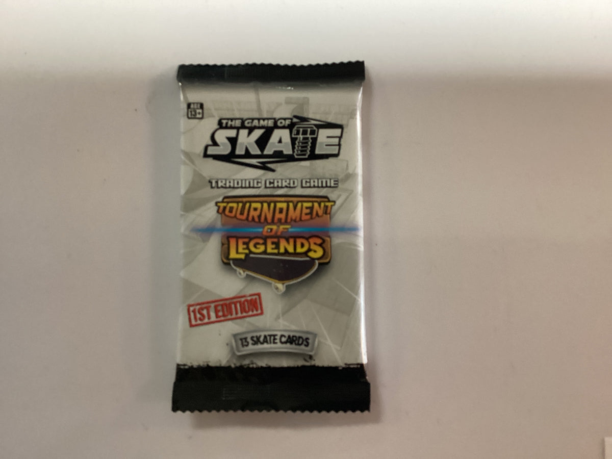 The Game of Skate Trading Card Game 1st Edition Booster Pack