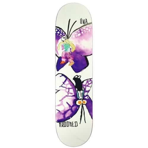 Krooked Una Butterflies Skateboard Deck 8.28