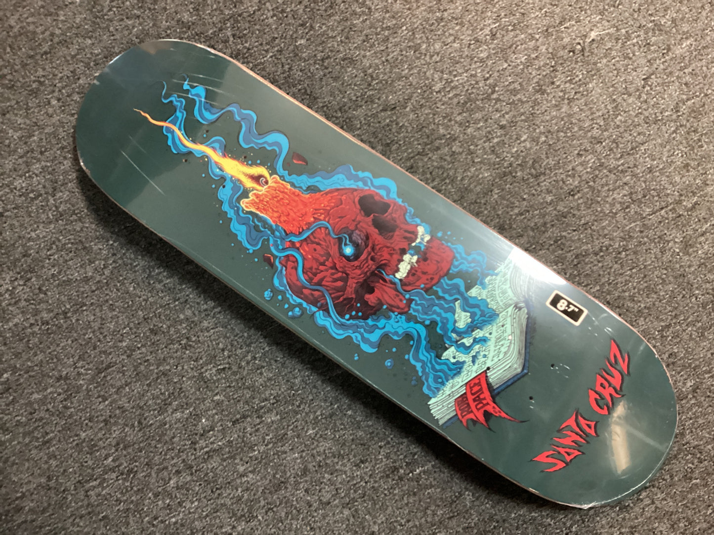 Santa Cruz Skateboard Deck 8.7” Pace Necromancer Pro