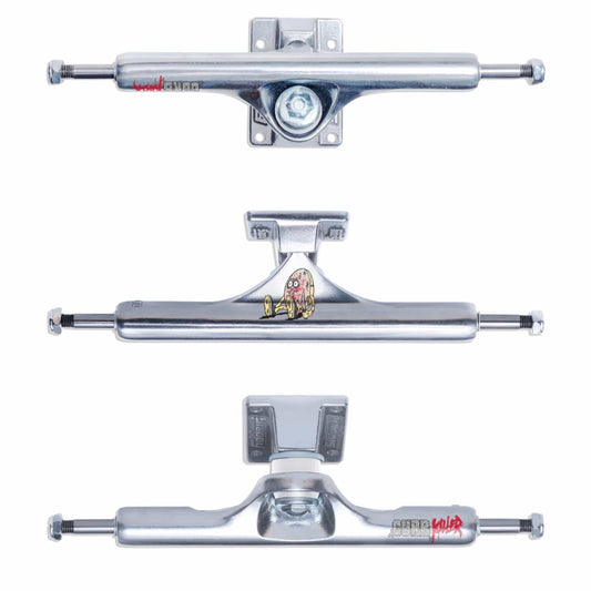 Slappy ST1 Inverted Curb Killer Polished Trucks 10.0