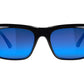 Sun Haters Santos Black/Blue Sunglasses