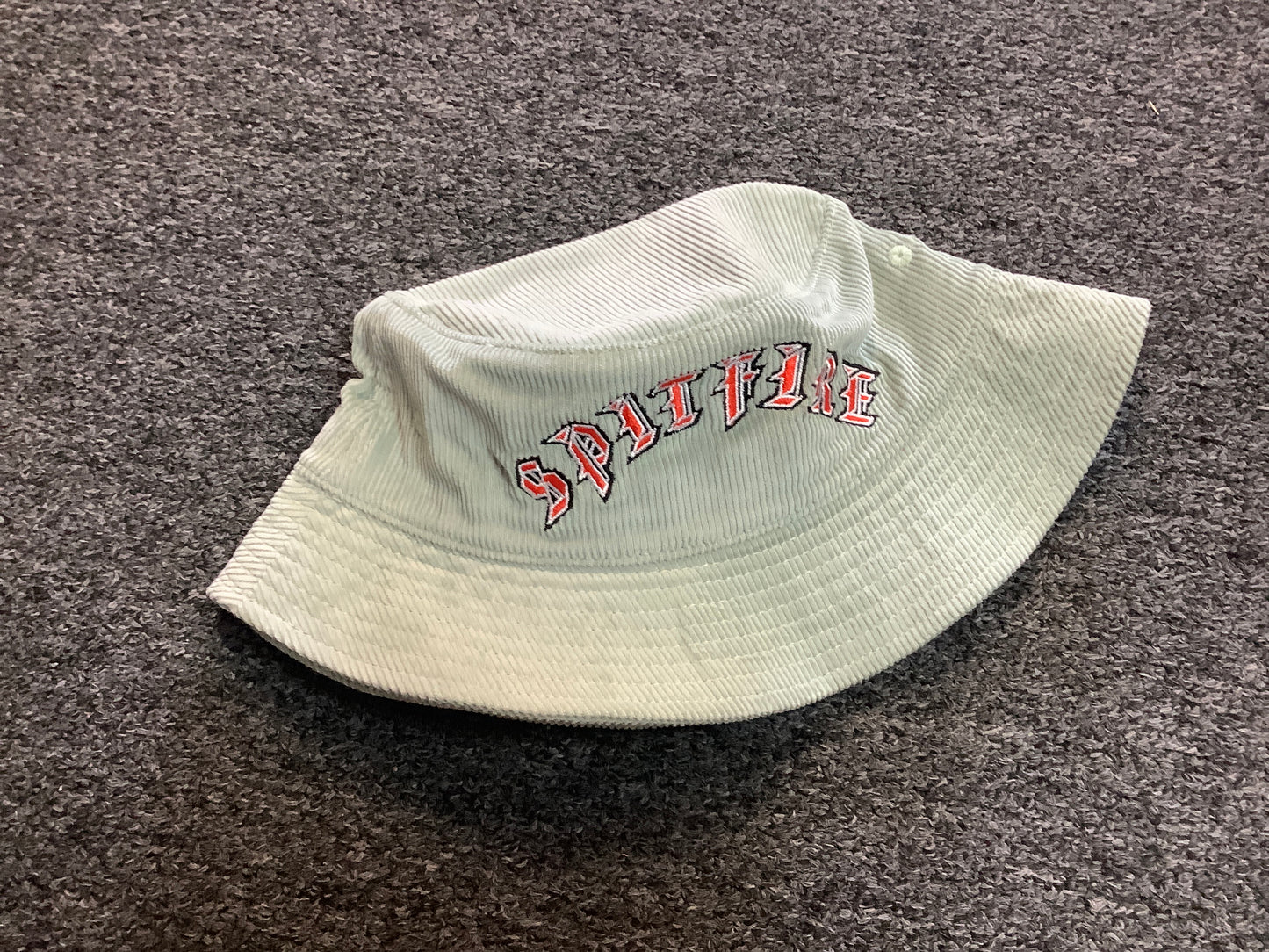 Spitfire bucket hat old e arch cord grey