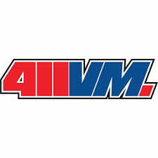 411VM Logo enamel lapel pin