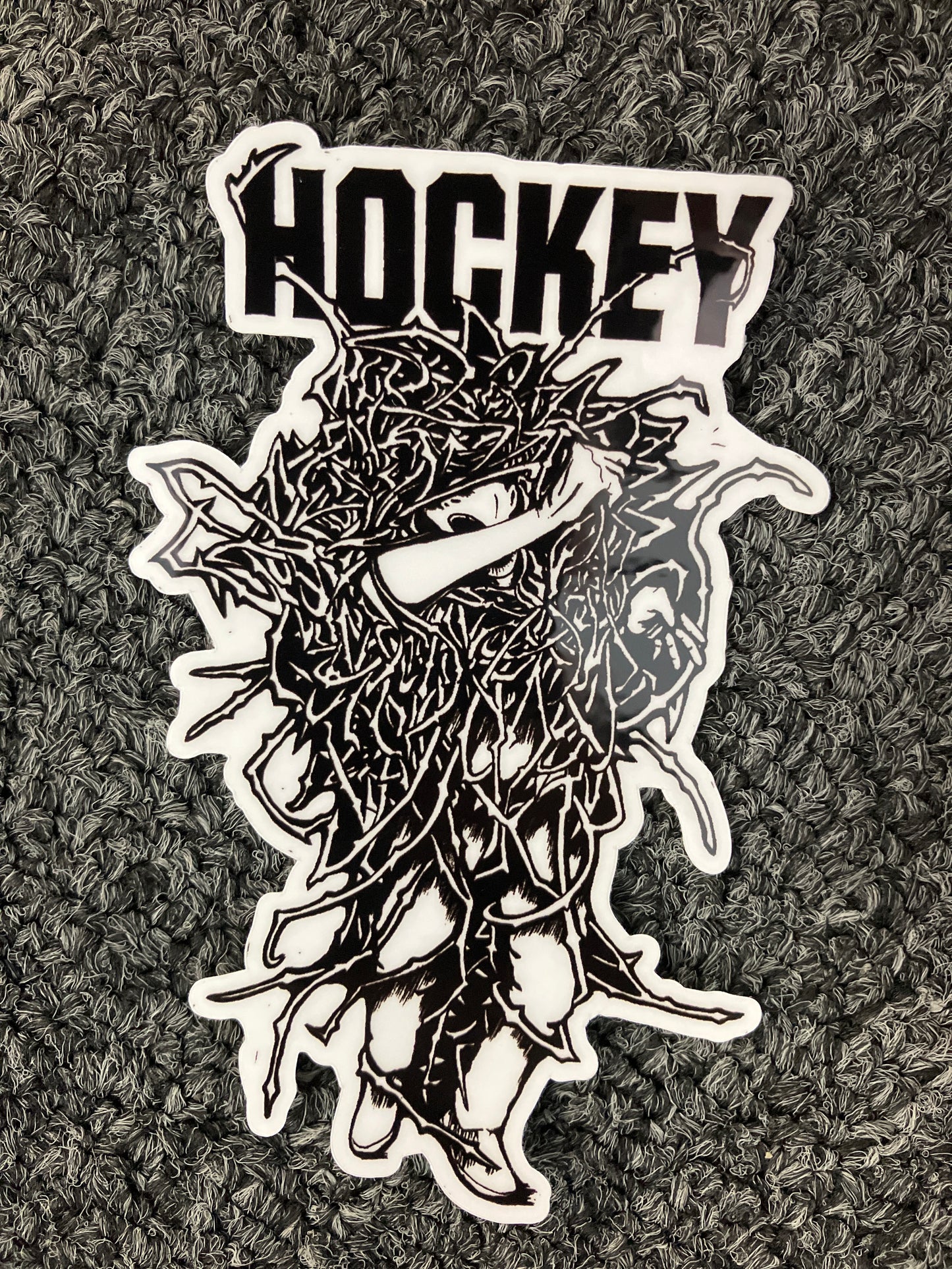 Hockey Entanglement Sticker