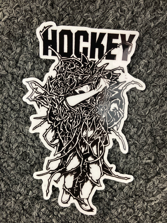 Hockey Entanglement Sticker