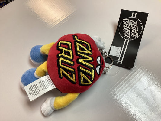 Santa Cruz keychain Dot Guy Plush