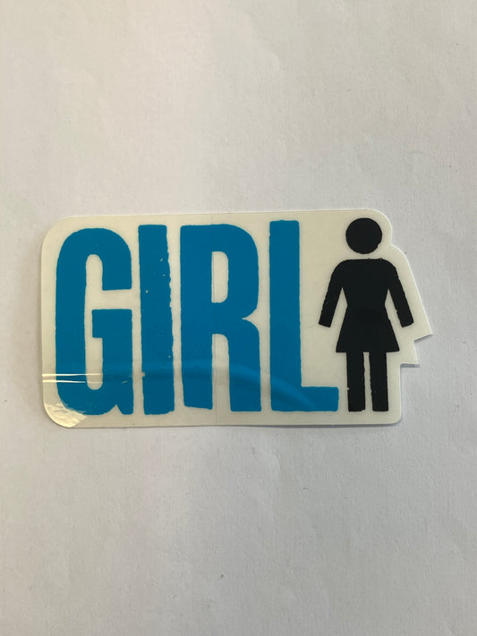 Girl Stickers 4”