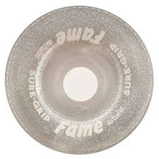 Fame Deluxe Indoor Traditional Dance Skate Wheels for roller skates Clear Pearl