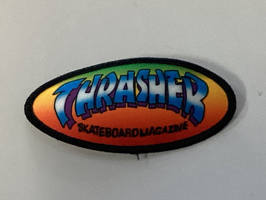 Thrasher Patch Ninety-Five by Spanky Long 3.75” x 2” oval