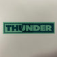 Thunder 5” Bolts Sticker