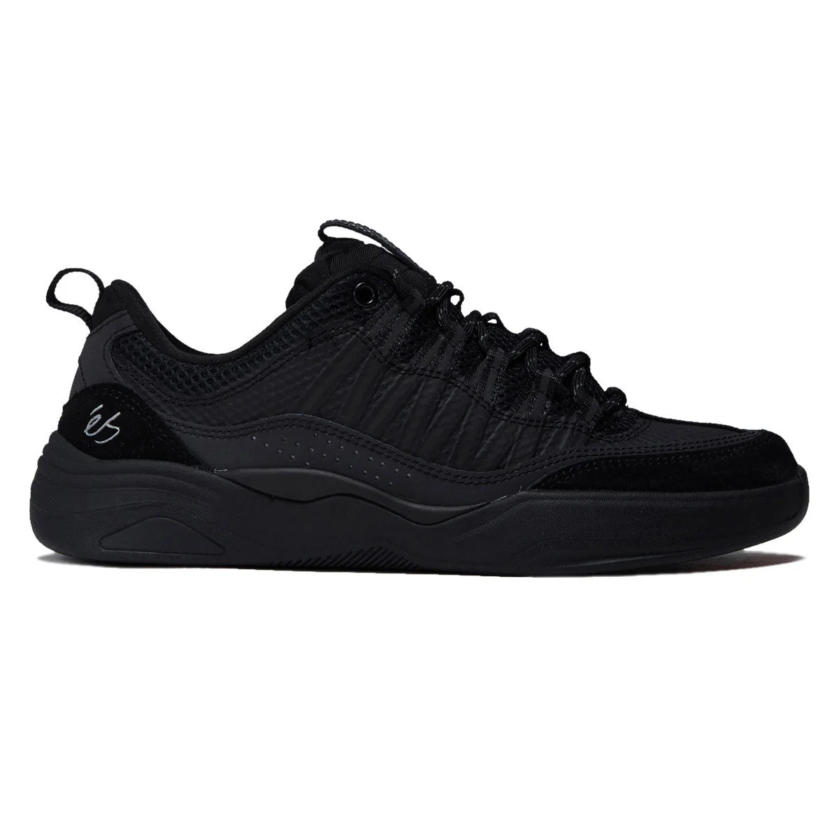 eS Imprint Skate Shoes Black/Black