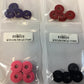 Daville LITE AXLE NUTS with Bearing Shields set of 4 choose color PURPLE / RED / BLACK / PINK