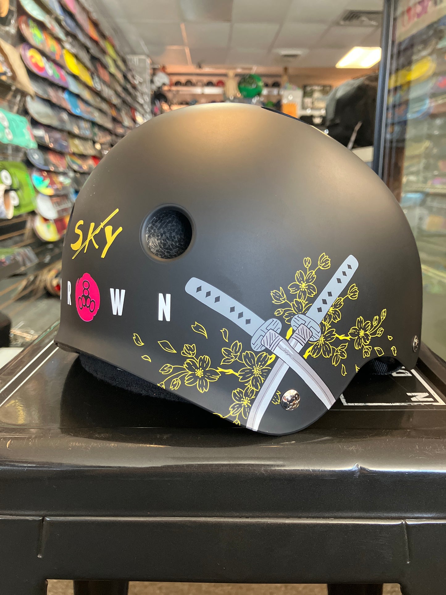 Triple Eight Certified Sweatsaver  Sky Brown S/M