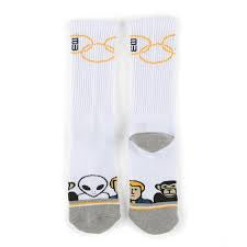 Alien Workshop Missing Link Socks White