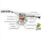 Grind King Trucks Locker Silver